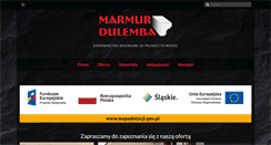 Desktop Screenshot of marmur-dulemba.pl